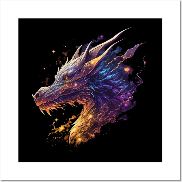 dragon Wall Art by a cat cooking